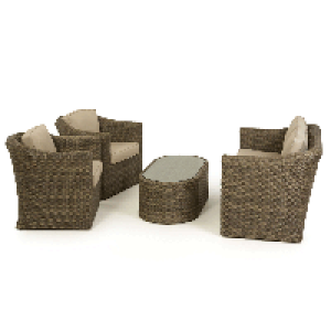 Maze Rattan Winchester 3-Seater Outdoor Sofa Set £809.99