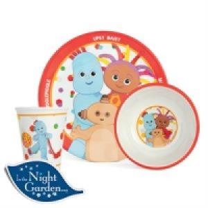 HomeBargains  In The Night Garden: 3 Piece Dinner Set