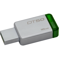 Overclockers Kingston Kingston 16GB DataTraveler 50 USB 3.1 Flash Drive (DT50/16GB