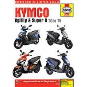 Haynes Kymco Agility & Super 8 Scooters (2008-2015) Manual £5.00