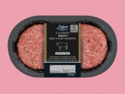 Lidl  Deluxe 2 Ultimate Wagyu Beef Steak Burgers