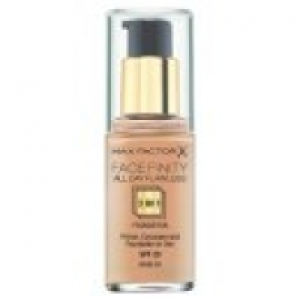 Facefinity All Day Flawless, Liquid Foundation 3in1 055 Beig £10.00