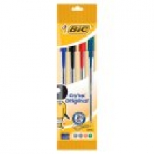 Cristal Assorted Medium Ball Pens £1.20