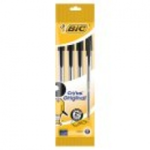 Cristal Black Medium Ball Pens £1.25