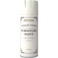 Wilko  Rust-Oleum Chalk White Chalky Finish Furniture Spray Paint 4