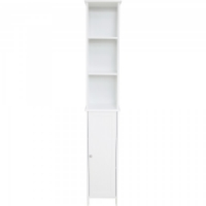 Tongue and Groove White Tallboy