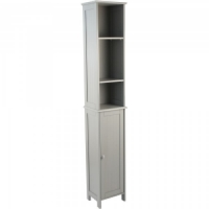 Tongue and Groove Grey Tallboy