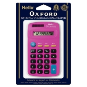 Oxford Calculator Pink