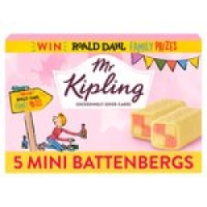 Mr Kipling Mini Battenberg Cakes £1.00
