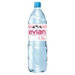 Evian Natural Mineral Water  £0.75