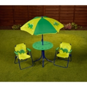 BMStores  Childrens Patio Set 4pc - Dinosaur