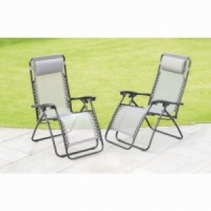 BMStores  Zero Gravity Relaxers 2pk - Grey