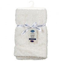 BMStores  Silentnight Rosebud Faux Fur Baby Blanket - Cream
