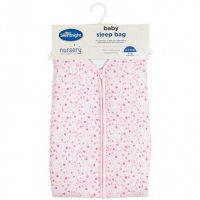 BMStores  Silentnight Printed Baby Sleep Bag - Pink Stars