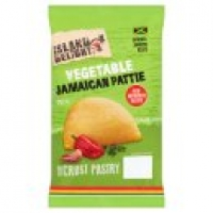Island Delight Vegetable Jamaican Pattie Shortcrust Pastry