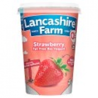 Asda Lancashire Farm Fat Free Strawberry Yogurt