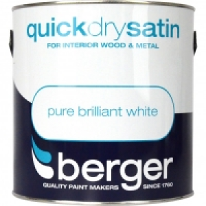 Berger Satin Quick Dry PB White 2.5L