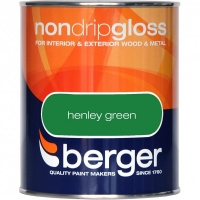 JTF  Berger Gloss Non Drip Henley Green 750ml