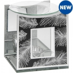 JTF  Silver Feather Black Oil Burner