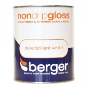 JTF  Berger Gloss Non Drip PB White 750ml