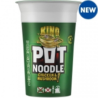 JTF  Pot Noodle Chicken & Mushroom 25% Extra Free 114g