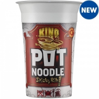 JTF  Pot Noodle King Size Sticky Rib 114g