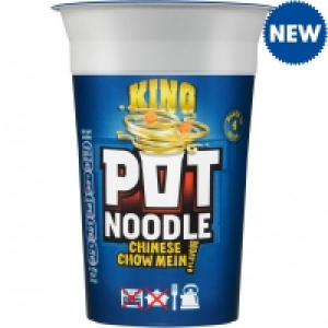 Pot Noodle King Size Chinese Chow Mein 114g