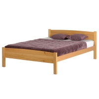 Wilko  Amber Antique Pine Double Bed Frame