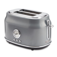 Aldi  Retro Toaster Grey/Silver