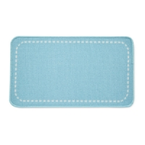 Bordered Washable Door Mat