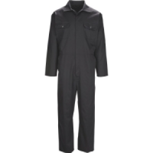 Aldi  Workwear Black Overalls