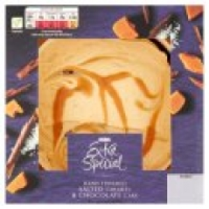 Asda Extra Special Hand Finished Salted Caramel & Chocolate Cake