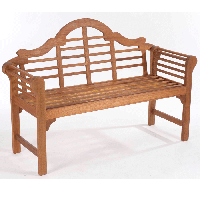 RobertDyas  Greenhurst Lutyens Style Bench - Natural