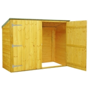 Shire 6ft x 2ft Wooden Pent Bike Store £144.99