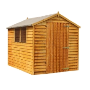 Mercia Overlap Apex Single Door Shed- 8 x 6ft £259.99
