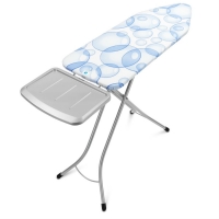 RobertDyas  Brabantia 124 x 45cm Ironing Board with Steam Holder - Bubbl