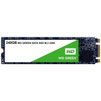 Overclockers Wd WD Green 3D NAND 240GB M.2 2280 6Gbps Solid State Drive (WDS