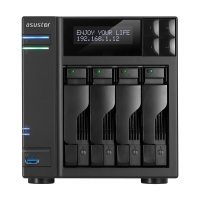 Overclockers Asustor ASUSTOR AS6404T 4-Bay NAS Enclosure with Quad Core CPU and L