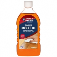 BMStores  Spear & Jackson Boiled Linseed Oil 500ml