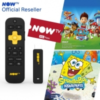 BMStores  NOW TV Smart Stick With HD & Voice Search & 3 MONTHS KIDS PA