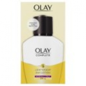 Complete Care Normal/Oily Fluid Moisturiser SPF 15 £5.50