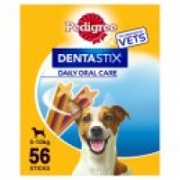 Asda Pedigree Dentastix Daily Adult Small Dog Treat Dental Chews 56 Sticks