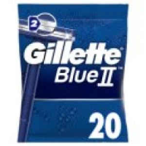 BlueII Mens Disposable Razors 20 Pack £3.00