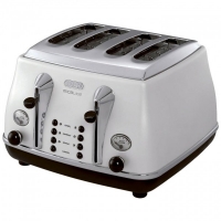 JTF  Delonghi Toaster Micalite 4 Slice White