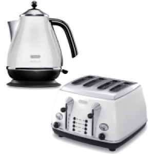 JTF  Delonghi Kettle Micalite White