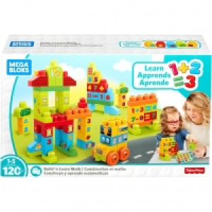 JTF  Mega Bloks Build N Learn Math