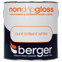 JTF  Berger Non Drip Gloss PB White 2.5L