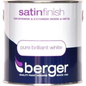 Berger Satin Sheen PB White 2.5L