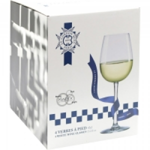 Le Cordon Bleu Wine Glasses Kwaex Crystal 4pk 45cl