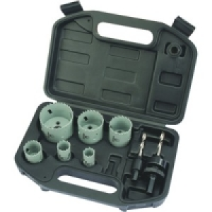 Wickes Plumbers Hole Saw Set 9 Piece £38.29